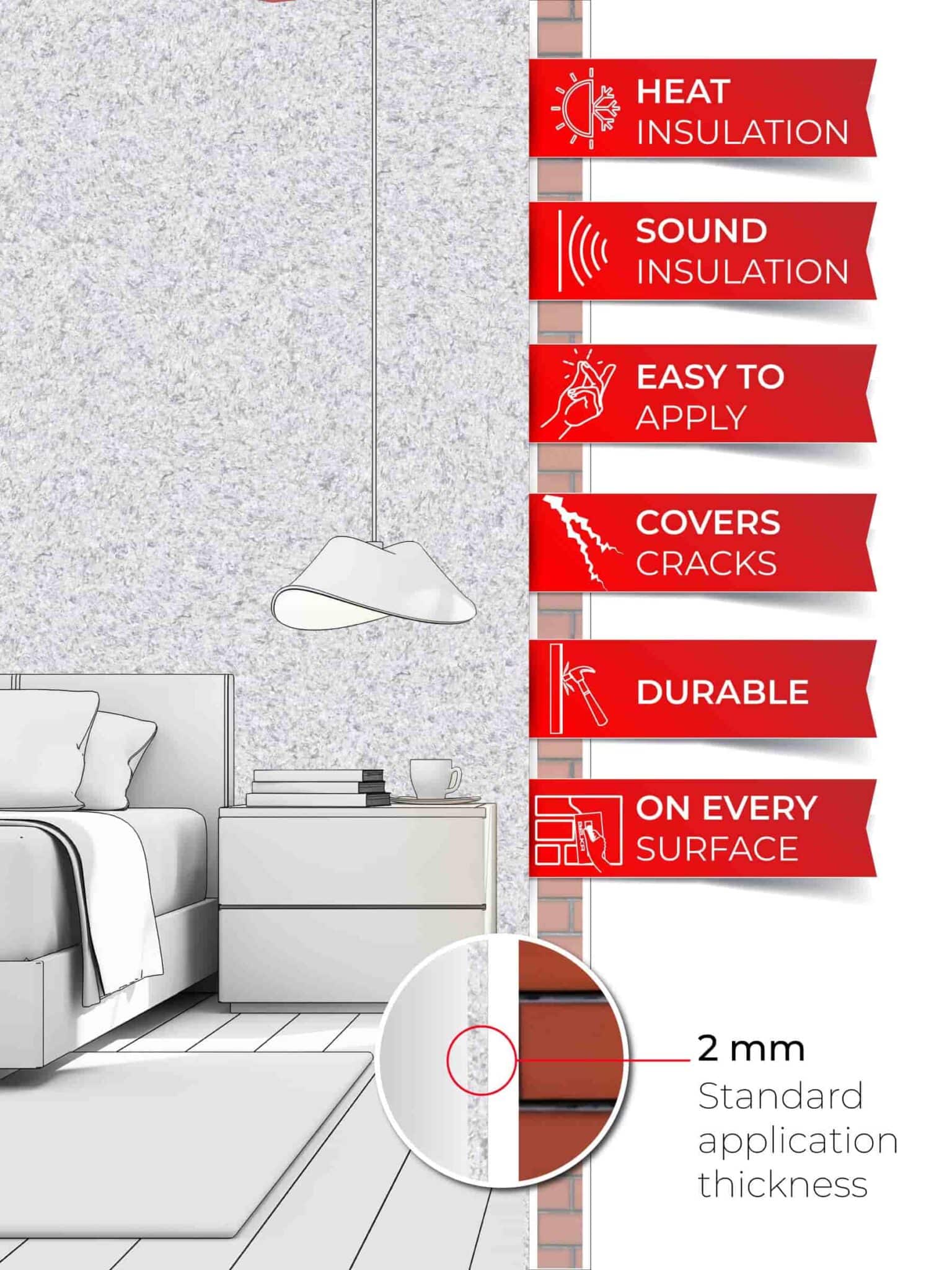 Belka B59 - Stone Grey Wallpaper Eco Stylish Wall Covering