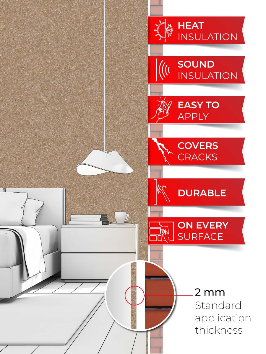 Belka B12 - Taupe Wallpaper Natural Stylish Wall Covering