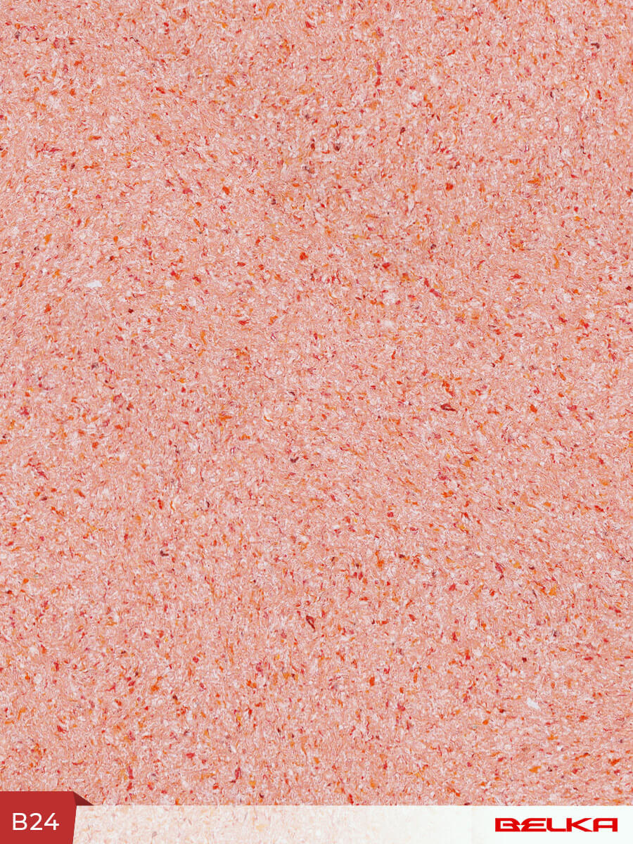 Belka B24 - Salmon Pink Wallpaper Eco Stylish Wall Covering