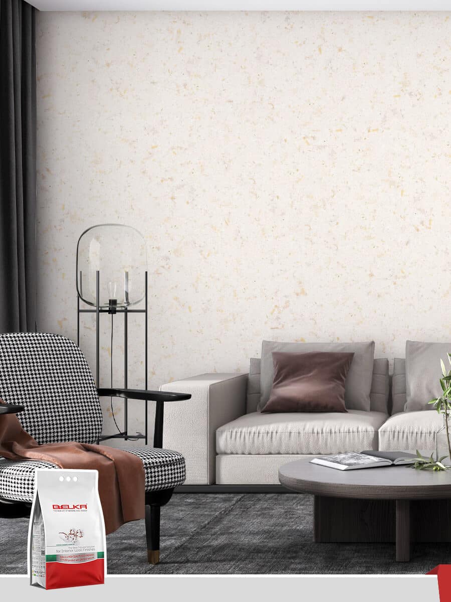 Belka B4 – Tapete Beige Gold, Moderne Wandgestaltung – Bild 1