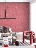 Belka B26 - Cerise Wallpaper Natural Stylish Wall Covering