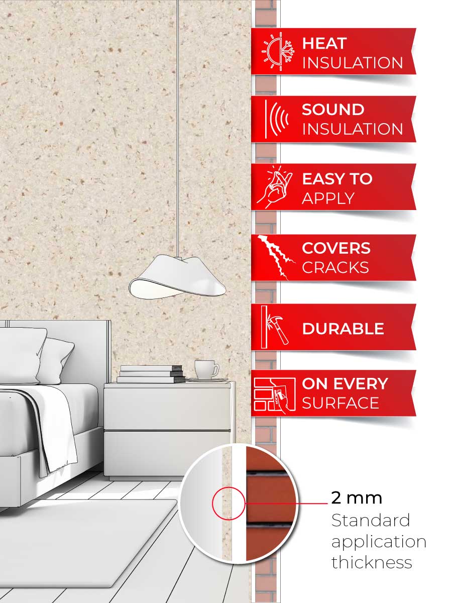 Belka B10 - Ivory Cream Wallpaper Eco Stylish Wall Covering