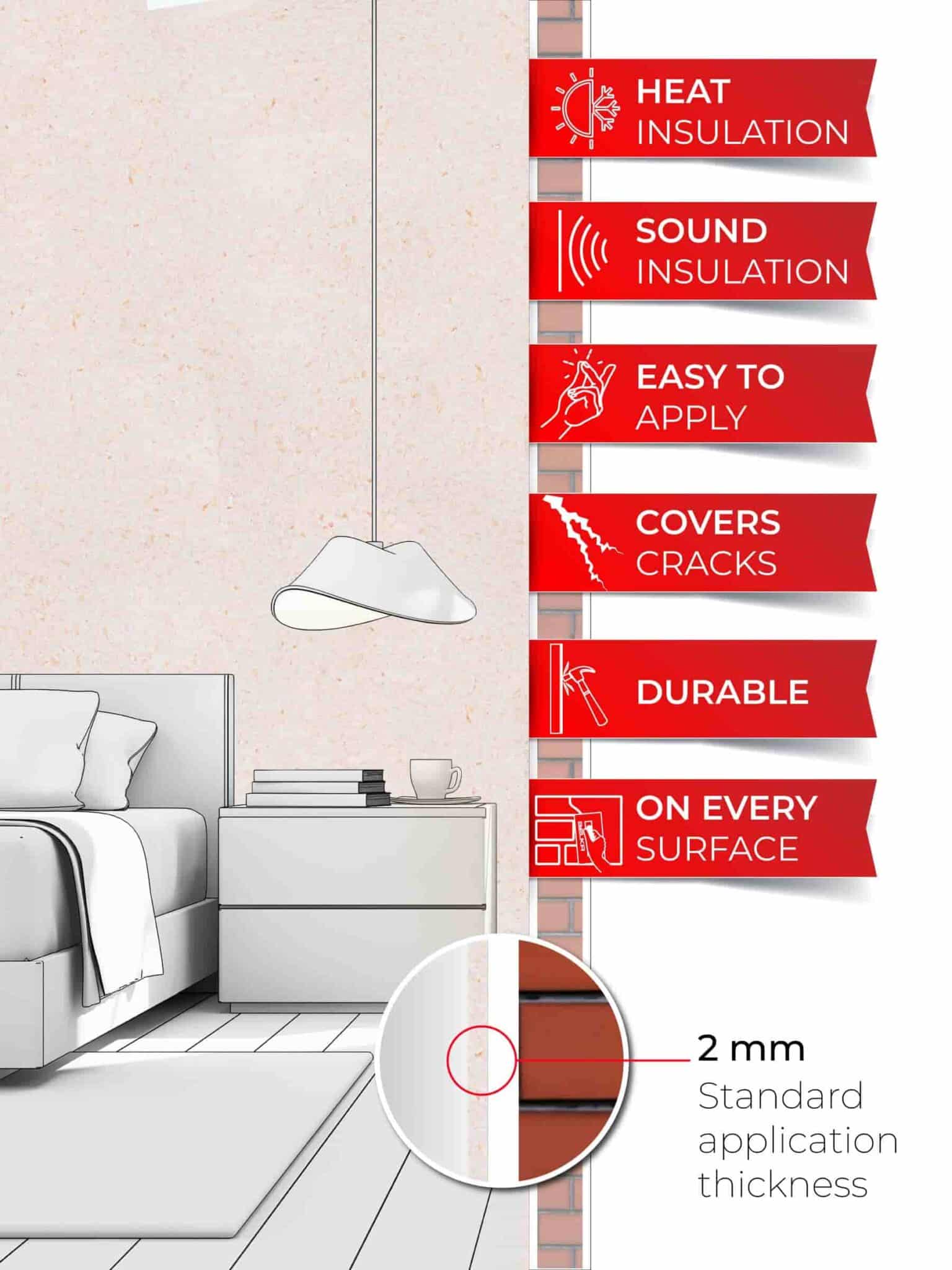 Belka B27 - Peach Beige Wallpaper Eco Stylish Wall Covering