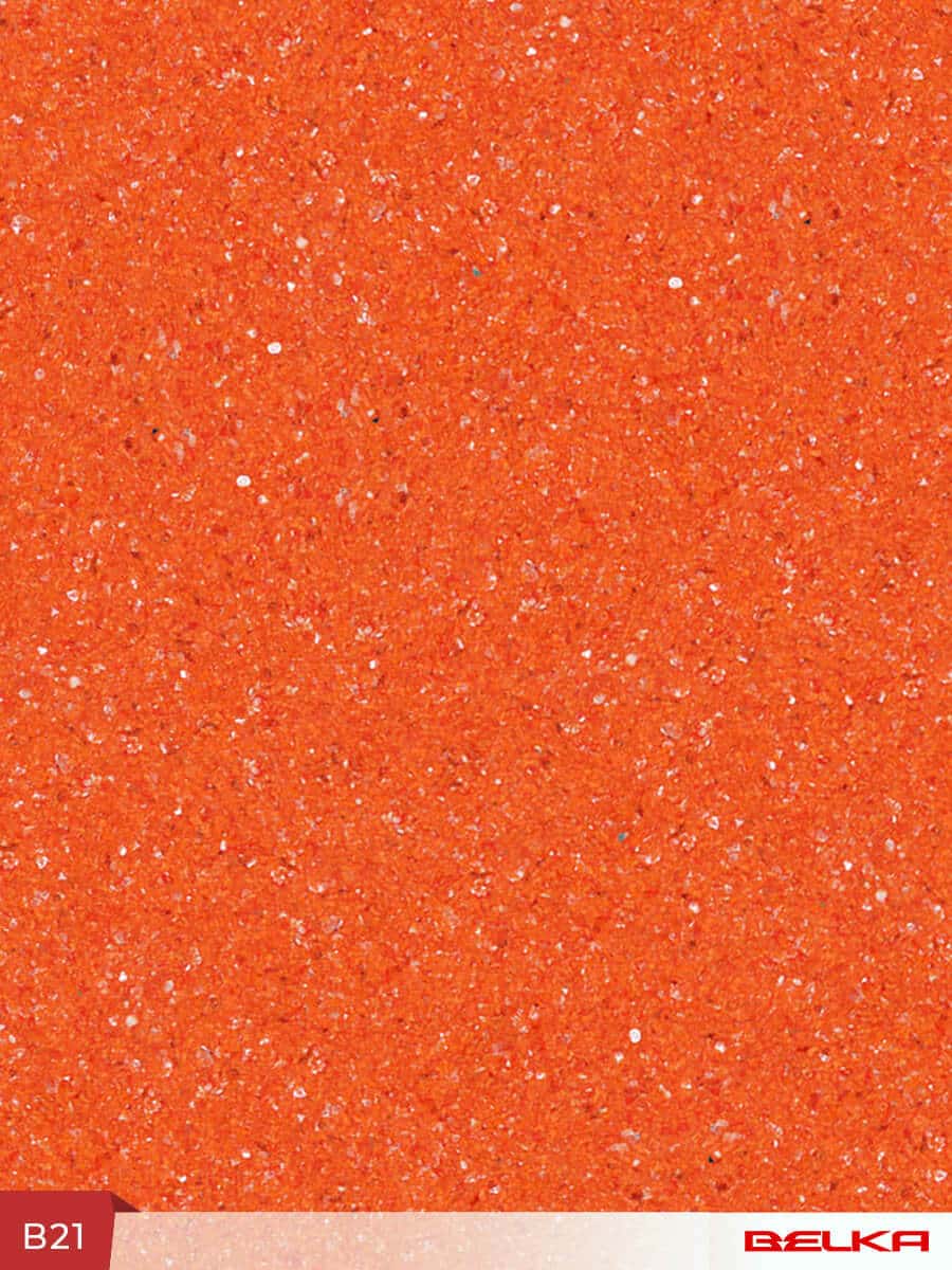 Belka B21 - Orange Wallpaper Natural Stylish Wall Covering