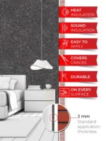 Belka B48 - Black Wallpaper Natural Stylish Wall Covering